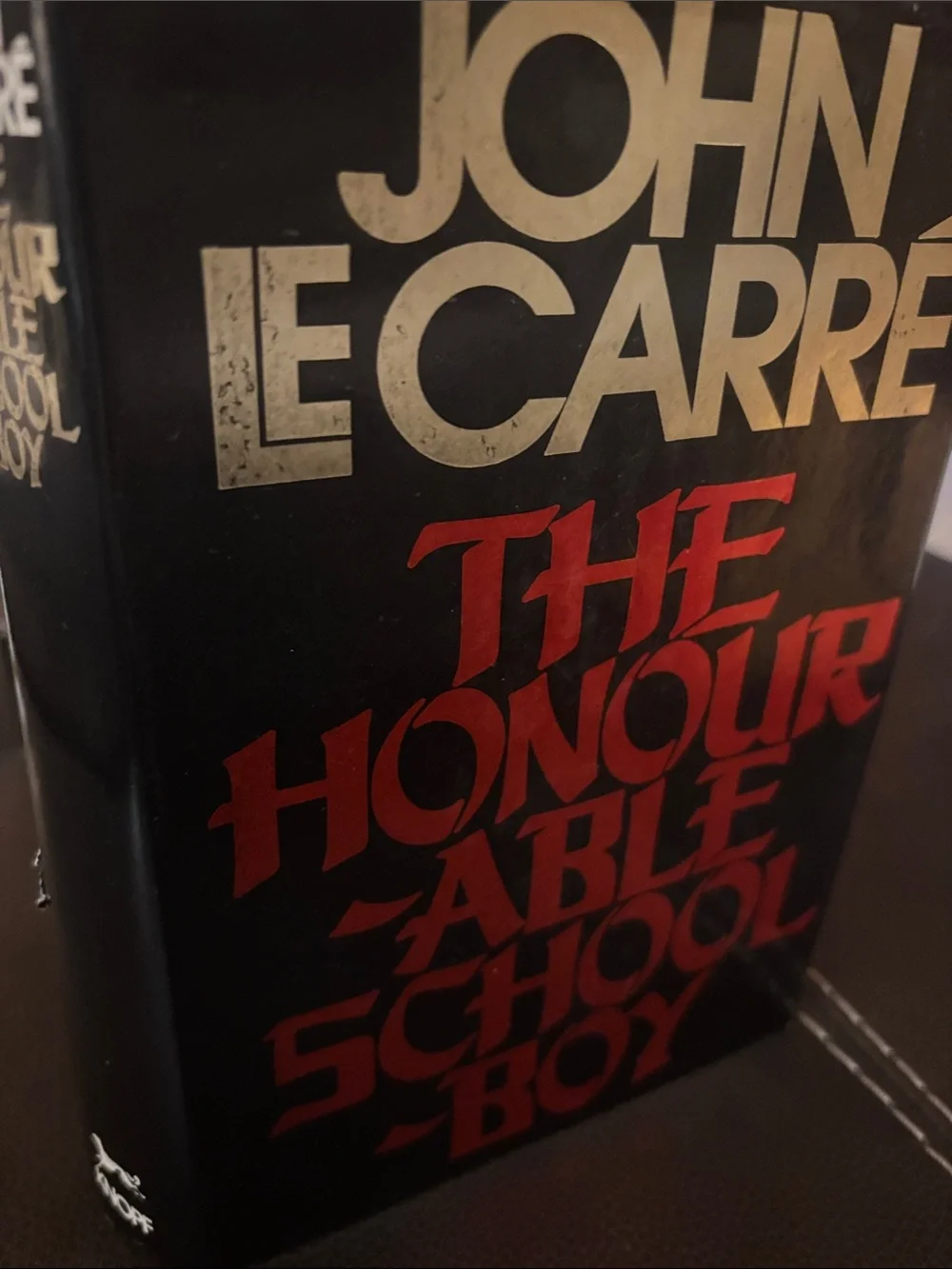 The Honourable Schoolboy by John le Carre 1977 HC/DJ 1st Edition Hardcover